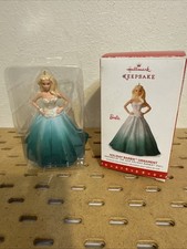 2016 Hallmark Holiday Barbie Doll Christmas O...
