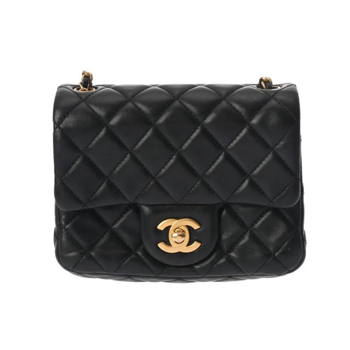 Chanel Mini Flap Bag AS1786 Shoulder Bag Lambskin Black #WB802
