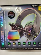 Sentry Light-Up RGB Headphones with Rotating ...