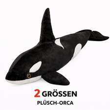 Realistische Orca Plüschtiere Wal Stofftier Kinder Geschenk