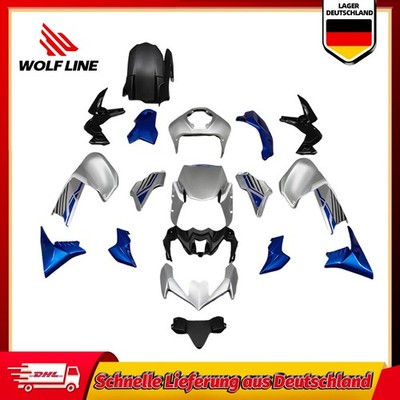 WOLFLINE Fairing Kit Bodywork For Kawasaki Z900 2020-2024 ABS Plastic Blue