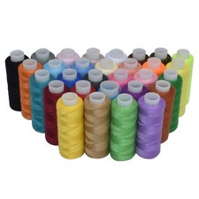 Sewing Threads Kits Polyester 30 Spool 250 Yards Per Spools for Hand Machine ...