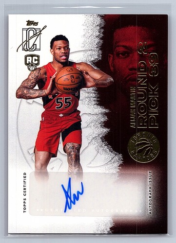 2025 Topps Signature Alijah Martin Base (RAW)