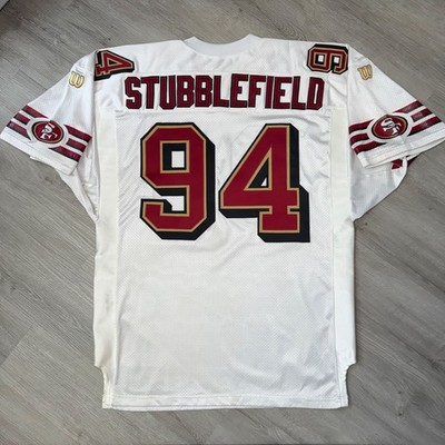 DANA STUBBLEFIELD San Francisco 49ers Jersey 52 XXL Wilson SF