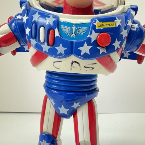 Disney Toy Story And Beyond Stars & Stripes Buzz Lightyear 12” Figure USA READ - Picture 7 of 14