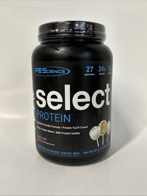 PEScience Select Protein 27 Serving Exp 06/26 Cake Pop
