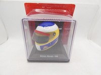 Michele Alboreto Helm 1985 Ferrari Edicola 1/5 F1 Formel 1