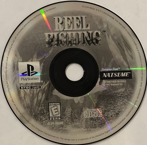 Reel Fishing (Sony PlayStation 1, PS1) DISC ONLY | NO TRACKING | M1038