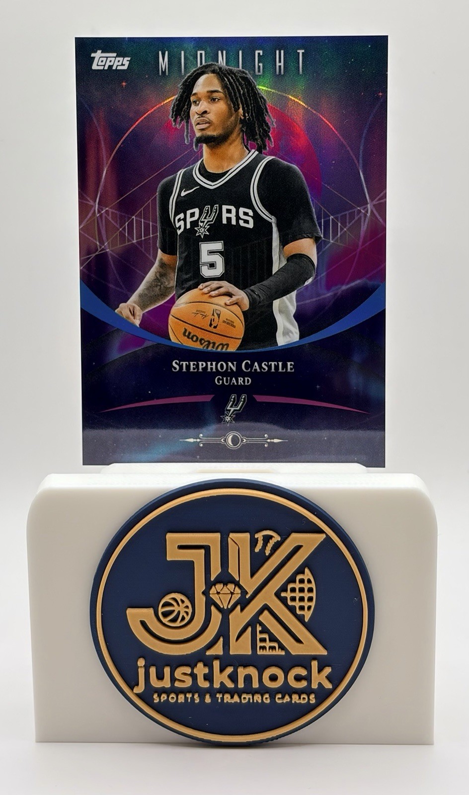 2025-26 Topps Midnight Stephon Castle Spurs
