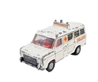 Vintage Dinky Toys 274 Ford Transit Ambulance White Die-cast Model Van Unboxed.