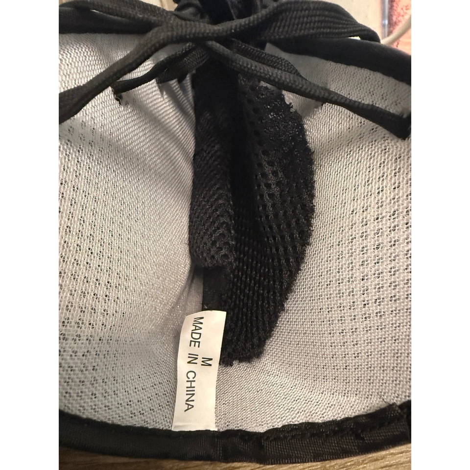 Essential Wellness Ankle Brace Medium Lace Up Breathable Mesh Black - Image 3 of 4