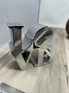 Robert Indiana Love Paperweight | eBay
