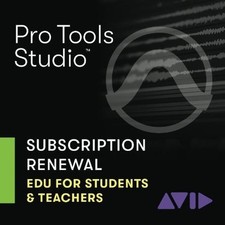 Pro Tools - Studio 1-Year Subscription RENEWAL - Student/Teacher Ed - Educatio