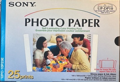 Sony Photo Paper UPC-10P23E