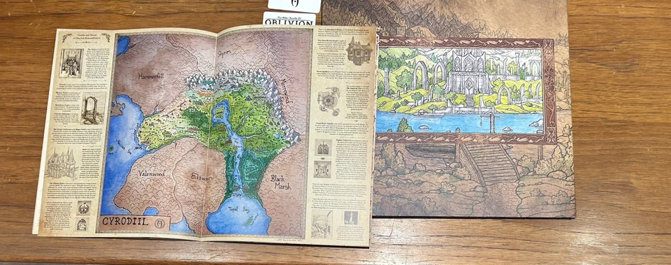 Elder Scrolls IV: Oblivion (2006) red Vinyl Game Soundtrack 2x LP NOT MOONSHAKE - Image 3 of 4