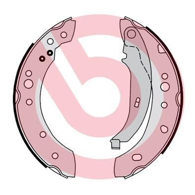 Brembo S 68 547 Bremsbackensatz FüR Renault-image