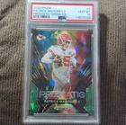 Panini Prizm Prizmatic Green Ice Prizm #2 Patrick Mahomes II PSA 10 Chiefs