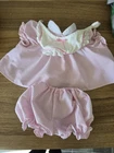 vintage Cabbage patch kid 15th anniversary pink gingham tuxedo dress outfit