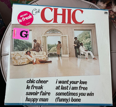 C'est CHIC-1978 Atlantic LP 19209-Nile Rodgers, Bernard Edwards-Le Freak