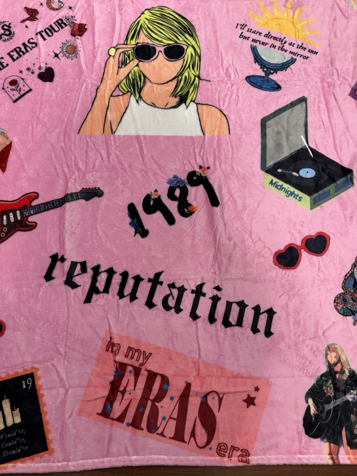 ERAS Tour Throw Blanket, Ultra-Soft Micro Fleece Taylorr Swifts