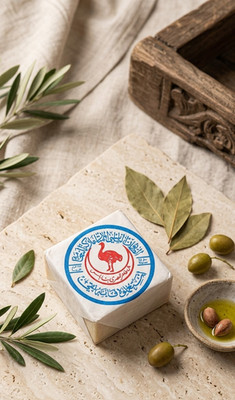 Authentic Nabulsi Soap Natural Olive Oil Bar for Skin & Body Care - Premium Qual