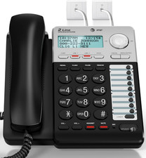 AT T ML17929 2-Line Corded Telephone, Black