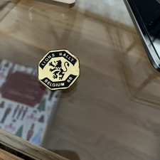 vintage - lions Rally 1968 Motorcycle rally badge zolder belgium