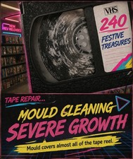 📼VIDEO TAPE MOULD CLEANING SERVICE repair old horror movies vhs joblot bundle📼