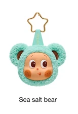 Authentic POP MART Twinkle Twinkle Savor The Moment Earphone Case SEA SALT BEAR