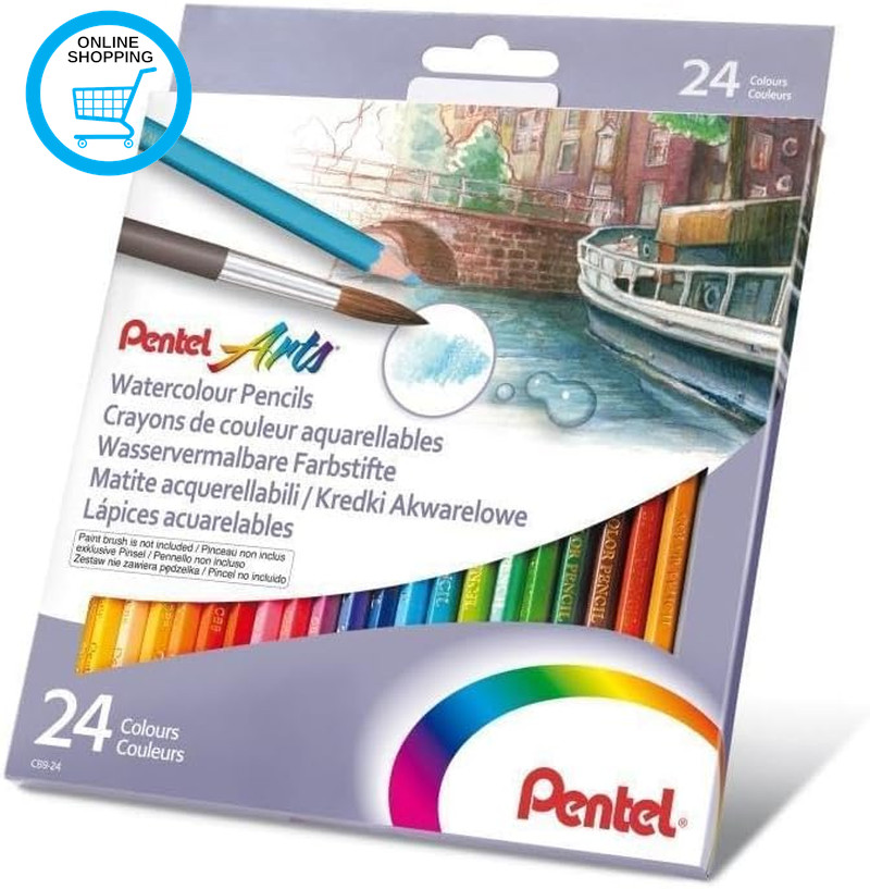Arts Watercolour Pencil Set - Assorted