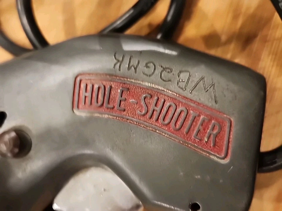 Taladro Tirador Agujero Milwaukee De Colección Cable 1B Reemplazado 3 Puntas Funciona Foto 4 de 4