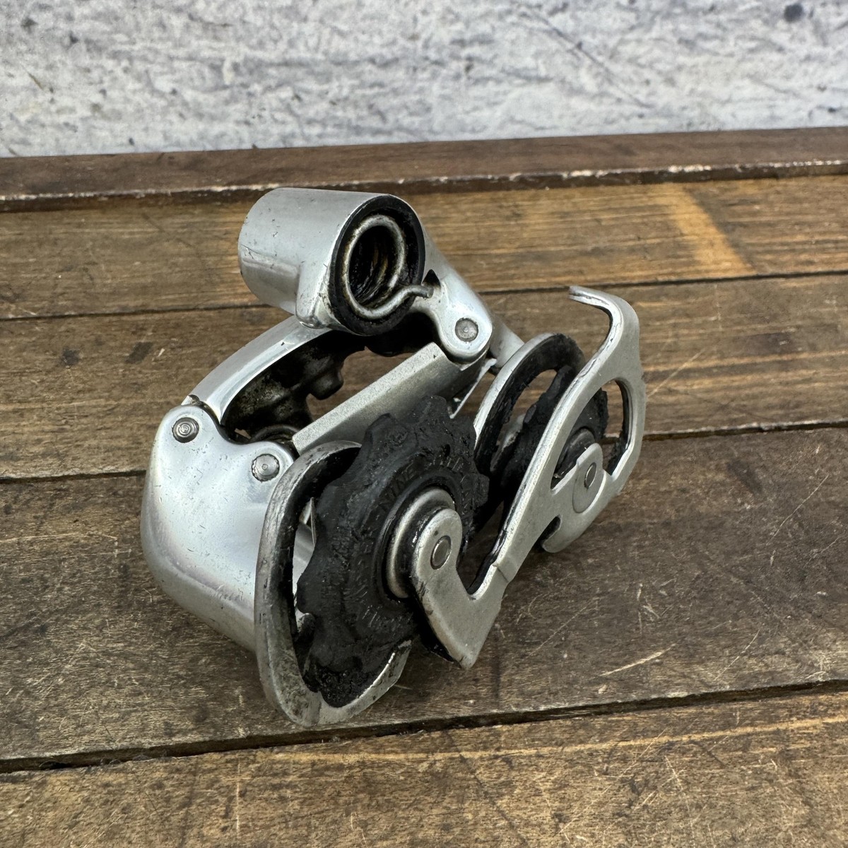 Vintage Campagnolo Record Titanium Rear Derailleur 9 Speed Cage
