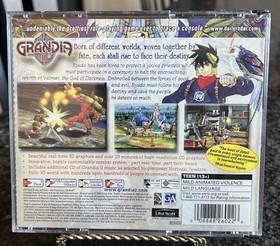 SEGA Dreamcast Grandia 2 CIB w/Manual, Reg. Card, Original Case