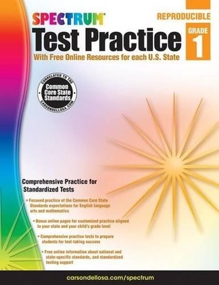 Spectrum Carson Dellosa Education Spectrum Test Practice, Grade 1 (Taschenbuch)