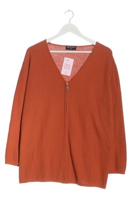 BEST OF BASIC Cardigan Damen Jacke Gr. DE 42 hellorange Casual-Look