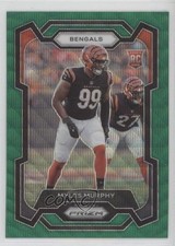 2023 Panini Prizm Rookies Green Wave Prizm Myles Murphy #320 16em