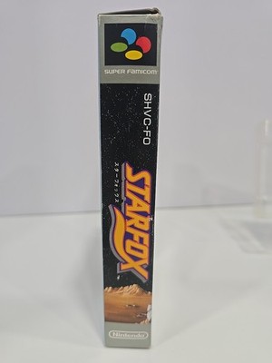 STARFOX Super Famicom SFC Japan Import SNES Complete Boxed W