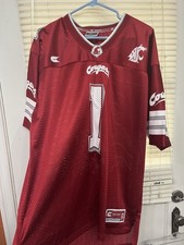 Vintage Colosseum Athletics WSU Washington State University Cougars Jersey Sz L