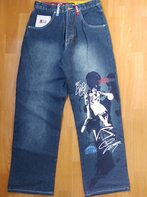 NBA jeans, vintage UNK basketball pants Cleveland Cavaliers