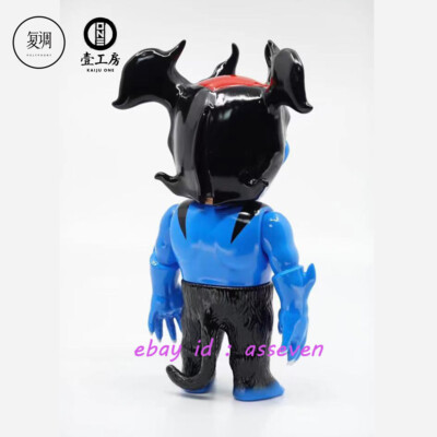 Kaiju-one Evil Demon Man Blue19cm sofubi Action Figure In Stock | eBay