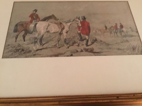 Pair of J F Herring Snr Hunting Lithographs Vincent Brooks Jan 9th 1854 Framed - Picture 8 of 12