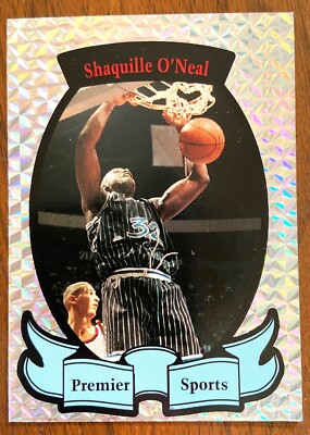 Shaquille O'Neal Shaq Basketball Card, Premier Sports, Promo