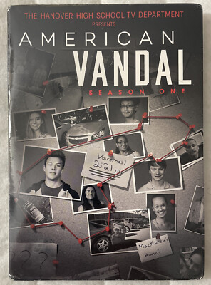 American Vandal Season One Netflix Series CBS Studios 2 Disc DVD Set New Sealed