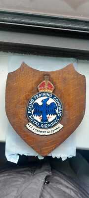 Ein Abzeichen Royal Air Force Flying Training Command Shinfield Park Wokingham 50er Jahre
