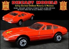VINTAGE FERRARI 365 GTB/4 DAYTONA IN RED RARE 1/64 SCALE DIECAST COLLECTOR MODEL