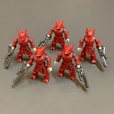 5pcs Mega Construx Halo Infinite Series UNSC Banished Brute Captain Figures Toys