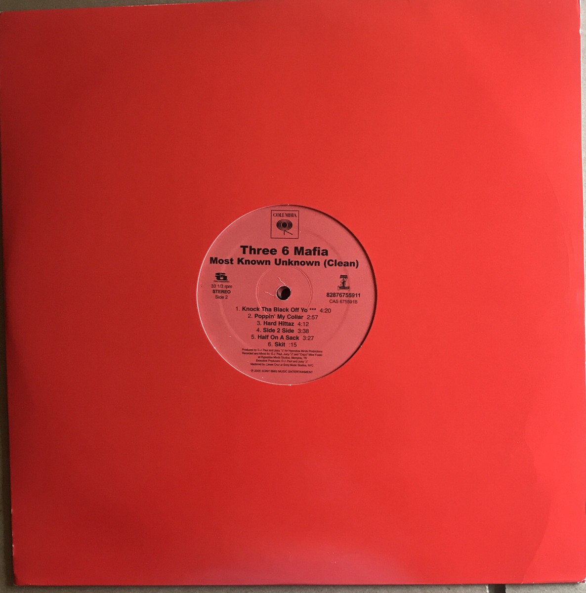 洋楽 Three 6 Mafia - Most Known Unknown 2LP Three 6 Mafia – Most Known Unknown – 2 x Vinyl (Green, LP