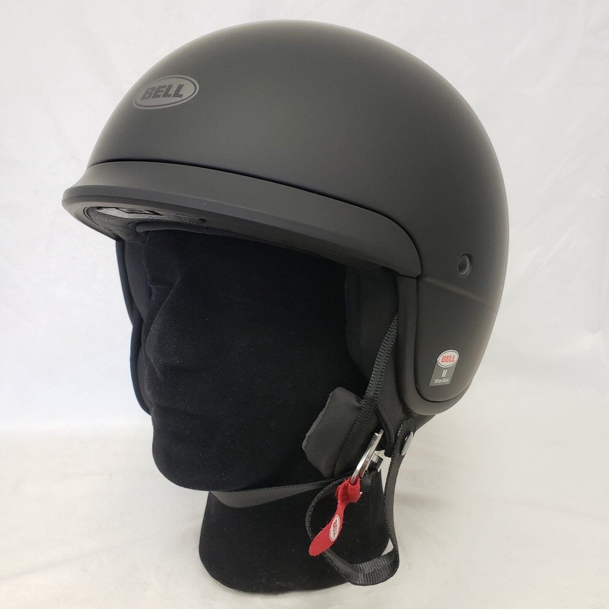 Bell Scout Air Motorcycle Open Face Helmet Matte Black Medium M