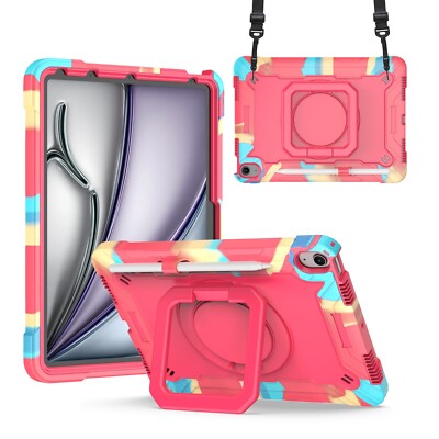 For Apple iPad Air 5th Gen 10.9'' 2022 T-Stand Cover Hard Case/ Screen Protector