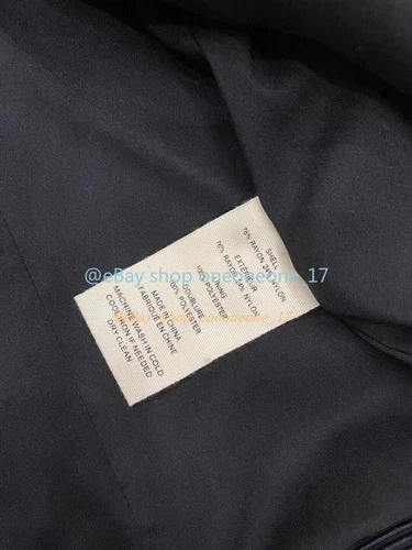 Mujeres L'AGENCE Kenzie Doble Pecho Blazer Abrigo Chaqueta Negro/Cepillado Gunmetal - Imagen 8 de 8
